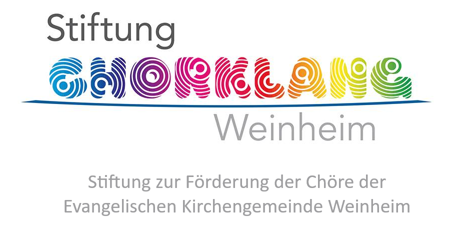 Quelle: Stiftung CHORKLANG Weinheim Logo der Stiftung CHORKLANG Weinheim