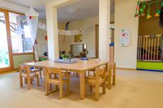 Esszimmer der Krippenkinder