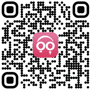 QR-Code mit Link zum Download-Link der Churchpool-App